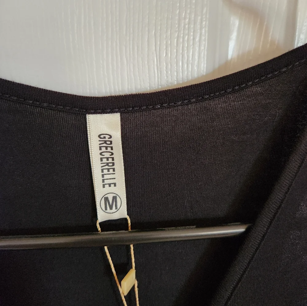 Black Maxi Dress with Pockets NWT πHP π - Picture 4 of 7